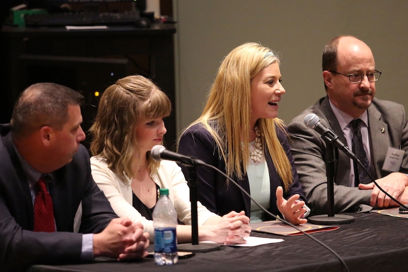 Panel of speakers