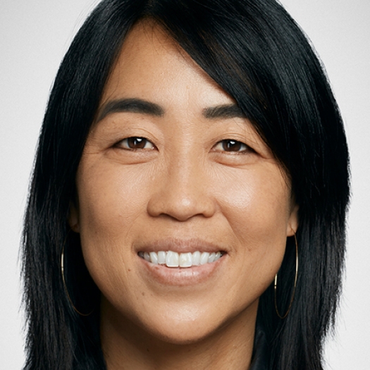 Woman smiling