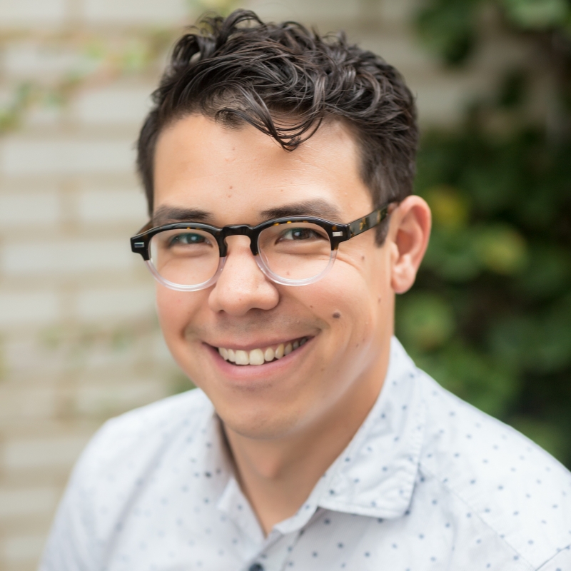 Man with glasses